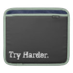 Try Harder/Space Octopus IPad Sleeve ipad sleeves