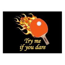 Try Me Flaming Ping Pong