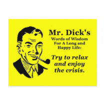 Try To Relax postcards