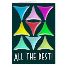 tryangles, All the best! Card