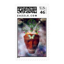 Trying To Grow Peace Of Mind postage by Brian_Simes Trying To Grow Peace Of Mind postage