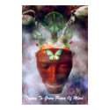 Trying To Grow Peace Of Mind posters by Brian_Simes Trying To Grow Peace Of Mind posters