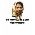 Trying to save the world t-shirts by chickers09 Trying to save the world t-shirts
