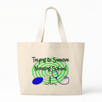 trying to survive nursing school tote bag by gailg1957 trying to survive nursing school tote bag
