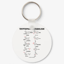 Tryptophan Metabolism (Chemistry) keychains by wordsunwords Tryptophan Metabolism (Chemistry) keychains