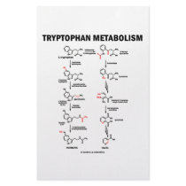Tryptophan Metabolism (Chemistry) stationery by wordsunwords Tryptophan Metabolism (Chemistry) stationery