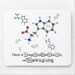 Tryptophan Molecule Mouse Pad