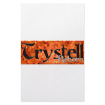 Trystell Reborn Custom Stationery