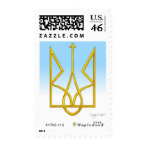 Tryzub postage