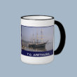 TS Arethusa moored in the Medway Coffee Mug