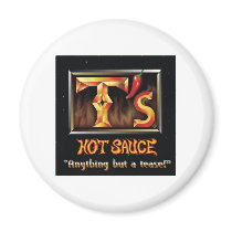 T's Hot Sauce Gear Magnet