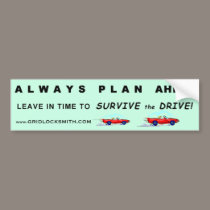 TS-PlanAhead2 bumper stickers by gridlocksmith TS-PlanAhead2 bumper stickers