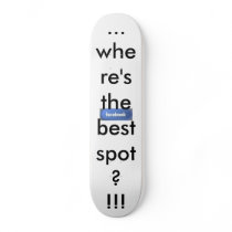 ts, ... where's the best spot? !!! skateboards by anellina ts, ... where's the best spot? !!! skateboards