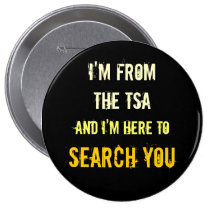 TSA Airport Pat-Down Button buttons