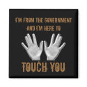 TSA Airport Search Magnet