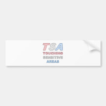 TSA BUMPER STICKER