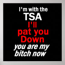 TSA POSTER Print