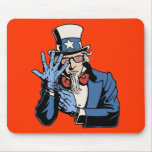 TSA- Uncle Sam mousepads