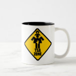 TSA Zone $17.95 Two Toned Coffee Mug