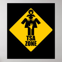 TSA Zone Poster Print $24.95
