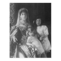 Tsar - GRAND DUCHESS VICTORIA MELITA #120 Postcard