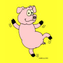 Tshirt Dancing Pig