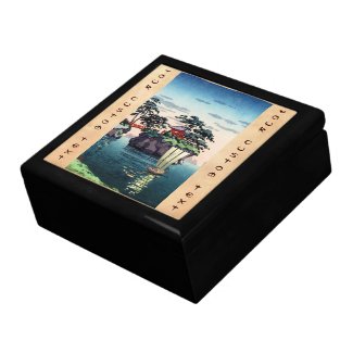 Tsuchiya Koitsu Matsushima shin hanga scenery Jewelry Box