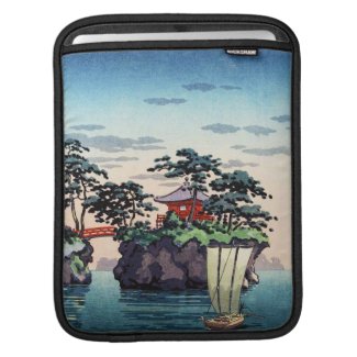 Tsuchiya Koitsu Matsushima shin hanga scenery iPad Sleeves