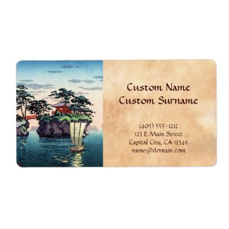 Tsuchiya Koitsu Matsushima shin hanga scenery Labels