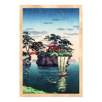 Tsuchiya Koitsu Matsushima shin hanga scenery Poster