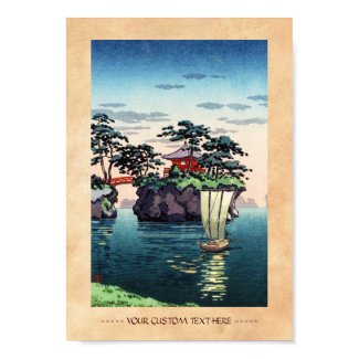 Tsuchiya Koitsu Matsushima shin hanga scenery Posters