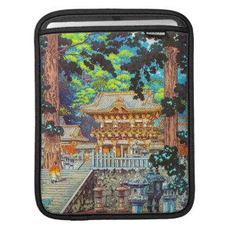 Tsuchiya Koitsu The Gate Yomei the Nikko Shrine iPad Sleeves