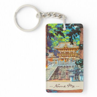 Tsuchiya Koitsu The Gate Yomei the Nikko Shrine Acrylic Key Chains