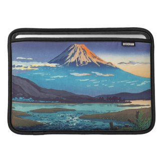 Tsuchiya Koitsu Tokaido Fujikawa landscape art MacBook Sleeves