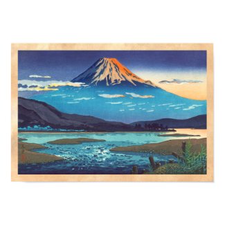 Tsuchiya Koitsu Tokaido Fujikawa landscape art Posters