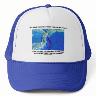 Tsunami Puerto Rico Trench (Plate Tectonics Earth) hat