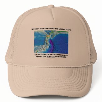 Tsunami Puerto Rico Trench (Plate Tectonics Earth) hat