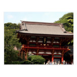 tsurugaoka shrine top post card