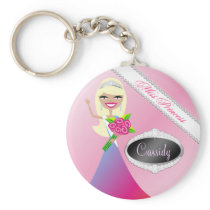 TT-Beauty Pageant Miss Princess | Blonde keychains