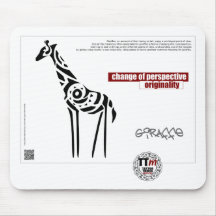 TT Meanings - GIRAFFE Mouse Mat