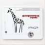 TT Meanings - GIRAFFE Mouse Mat