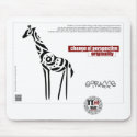 TT Meanings - GIRAFFE mousepads