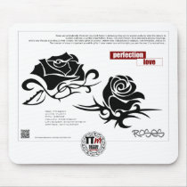 TT Meanings - ROSES mousepads