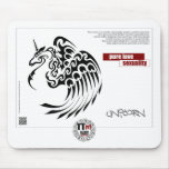 TT Meanings - WINGED UNICORN Mouse Pad