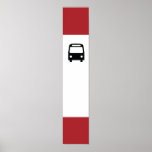 TTC Bus Stop Poster
