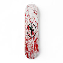 TTW BLOOD SPLATTER SKATEBOARD by ttwnorthport TTW BLOOD SPLATTER SKATEBOARD