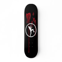 TTW BLOODY SKATEBOARD by ttwnorthport TTW BLOODY SKATEBOARD