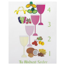 Tu Bishvat Seder Custom Letterhead