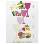 Tu Bishvat Seder Custom Letterhead