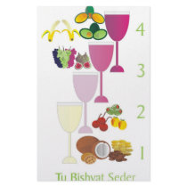 Tu Bishvat Seder Personalized Stationery